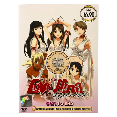 DVD Love Hina Again OVA 1-3 End ENGLISH DUBBED REGION ALL