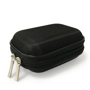 Earphone Case Portable Oxford Bag Holder with Two-Way Zipper for IEM BTE