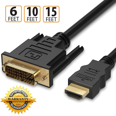 KabelDirekt – Cavo Adattatore HDMI-DVI, 1 M Bidirezionale, DVI-D - Foto 5