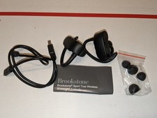 Brookstone Sport Charge True Wireless Earbuds - Black