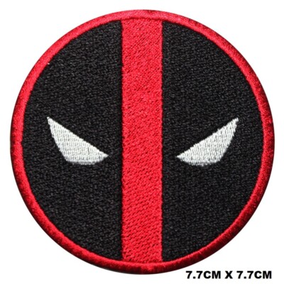 Dead Pool Superheld Film Bügelbild Patch Aufnäher bestickt Patch Abzeichen 