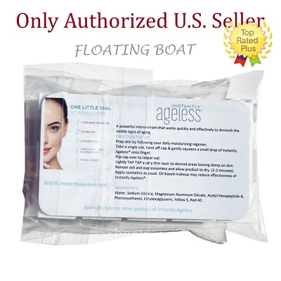 Instantly Ageless 10 Vials, Facelift, wrinkle remover in seconds