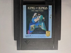 King Of Kings Early Years Blue Label Nintendo NES Game Cartridge Only - Tested