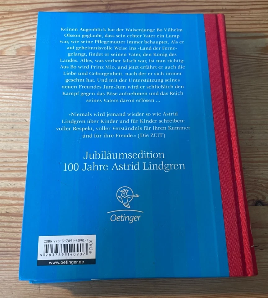 Kinder Astrid Lindgren /Ilon Wikland - Mio, mein Mio (206 s./2007) OETINGER HC - Bild 4 von 4