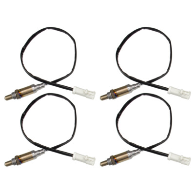 TITANICPARTS Set Of 4 Front/Rear O2 Oxygen Sensors For Ford Mercury (Up/Downstream)