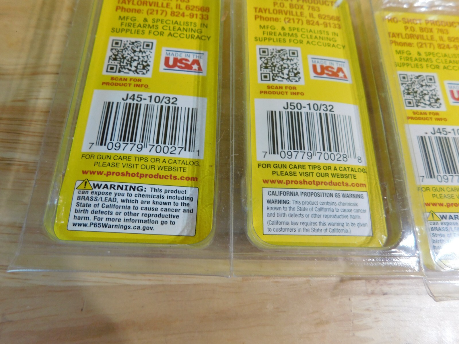 4 Four NOS Pro-Shot .45 Cal. & .50 Cal Jags, Adaptor, 10/32 Thread, 12/80