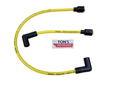 Ton's Harley Big Twin 84-98 FXD Dyna Softail 8mm Spark Plug Wires Yellow