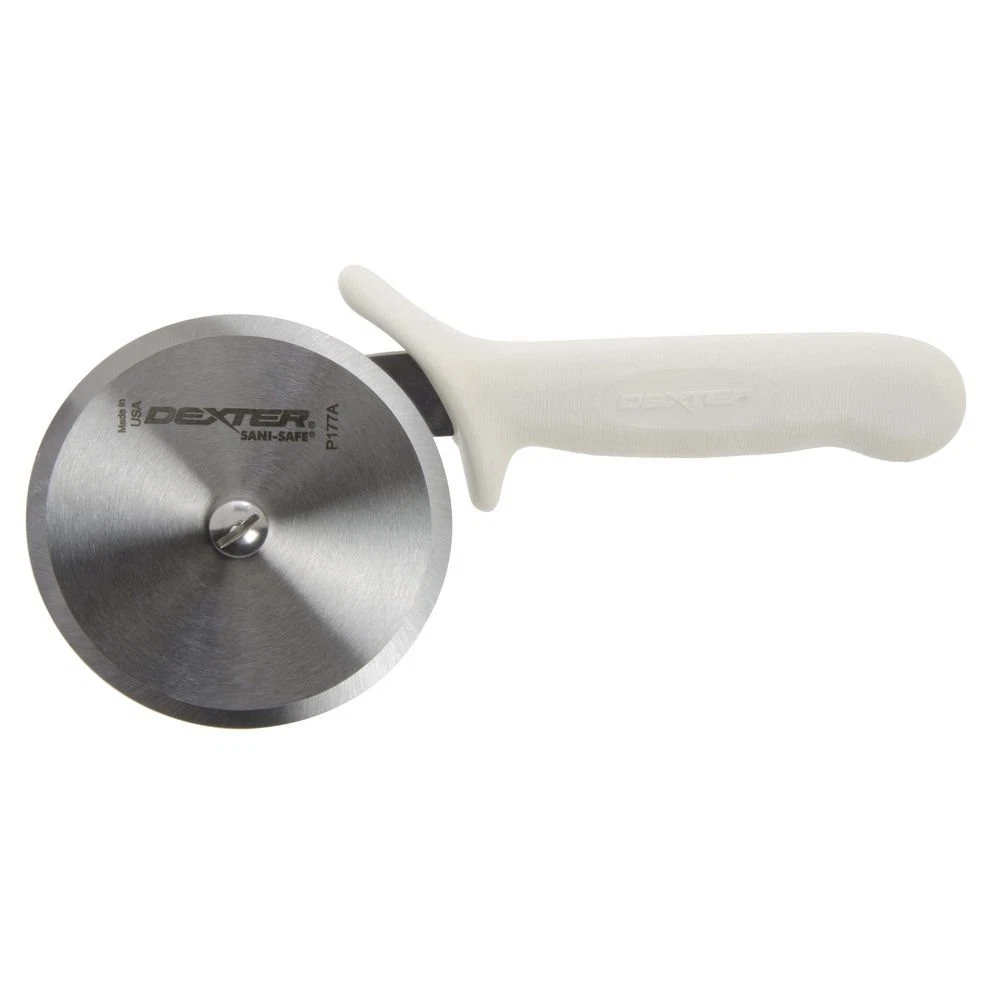 -Russell 4" Pizza Cutter, P177A-4PCP, SANI- Series White