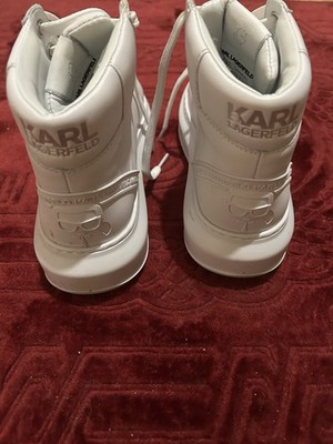 Karl Lagerfeld Kapri Ikonic Mid Sneakers Women's Shoes Size 36