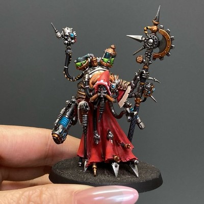 Warhammer 40K Adeptus Mechanicus Tech-Priest Dominus pro Painted Presale Mini