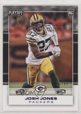 2017 Panini Playoff Rookies 2nd Down 26/49 Josh Jones #275 Rookie RC 7m3