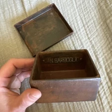 Timeless JAN BARBOGLIO Hand Forged Iron "Trinket Box" Box Only, Gift / Collect