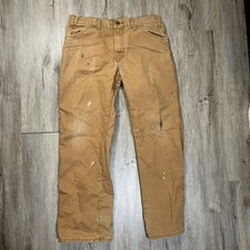 Dickies Men's Industrial Carpenter Duck Jeans 32x30 Relaxed Fit Straight Leg