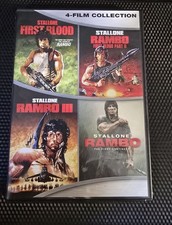 Rambo Complete Collection DVD 2016 Release, 4-Disc Set, Action-Packed, Stallone