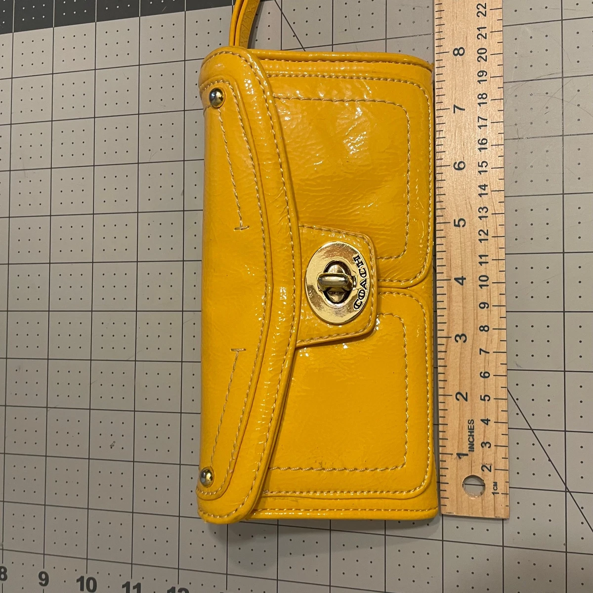 Coach Yellow Wallets for Women for sale | eBay