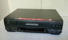 JVC HR-A53U VCR 4-Head HiFi VHS Pro-Cision 19u Head No Remote - Tested Works 