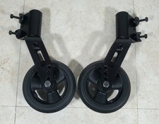 Quickie 2 Folding Manual Wheelchair Caster Wheels With Forks Mounts