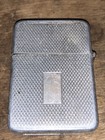 VTG Storm King Aluminum Flip Top Pocket Lighter Park Sherman Insert Made In USA — photo 1
