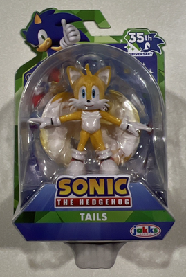 NEW 2026 Jakks Pacific Sonic the Hedgehog 35th Anniversary TAILS