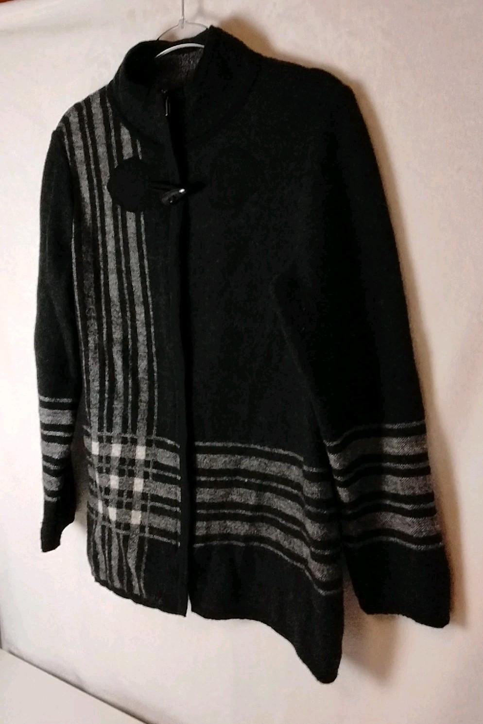 Pendleton Jacket Women’s Black/Gray 100% Merino L… - image 4