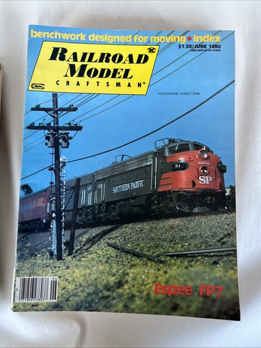 Lotto di 12 riviste artigiane modellismo ferroviario 1980 anno completo - Foto 10 di 19