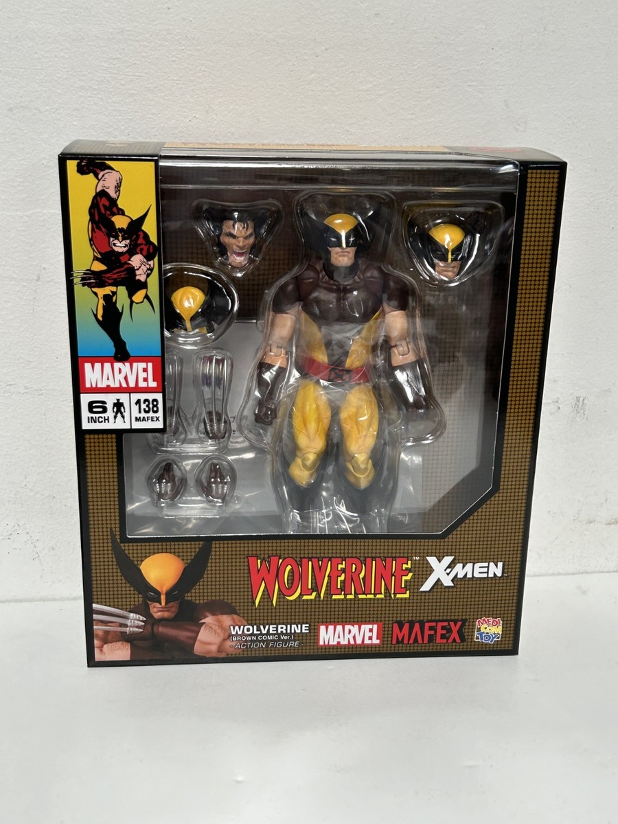 Medicom Mafex Wolverine brown suit comic ver. no.138 REISSUE