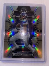 2023 Panini Mosaic - Justin Jefferson #152 Silver Prizm