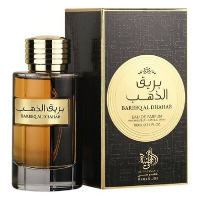 Al Wataniah Bareeq Al Dhahab Eau de Parfum Spray for Unisex 3.4 Fl Oz (100 ml)