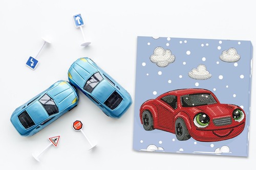 Diamond Dotz Sporty - Diamond Painting Kit - 8,66 - 8,66 Zoll - Bild 3 von 6