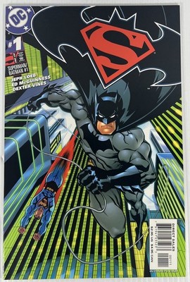 Superman / Batman #1B Ed McGuinness Variant DC Comics 2003 NM High Grade Katana