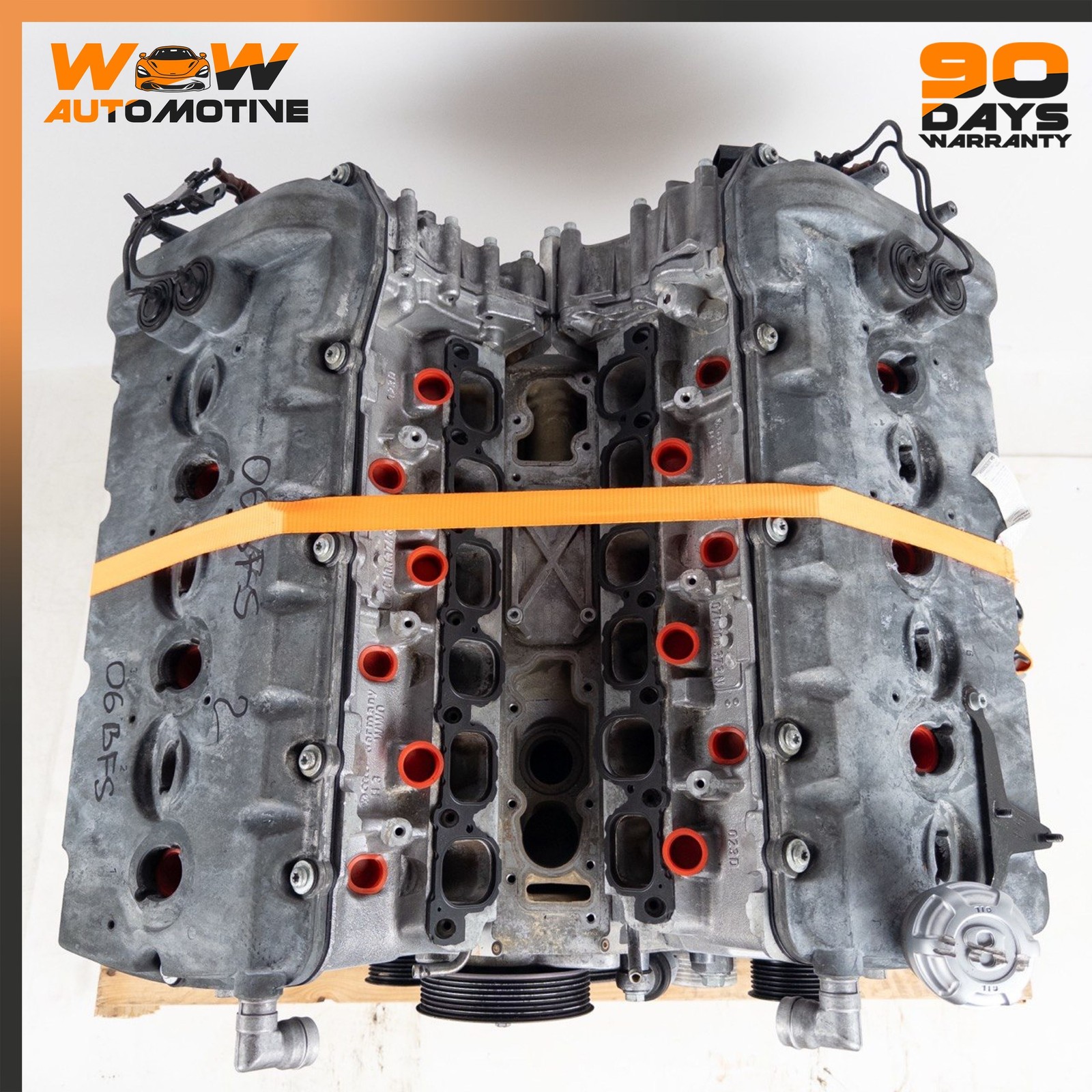 04-13 BENTLEY CONTINENTAL GT FLYING SPUR 6.0L V12 ENGINE MOTOR ASSEMBLY OEM
