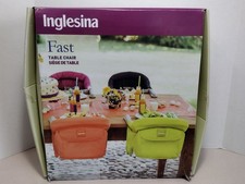 Inglesina Fast Table Chair Black Cloth Portable Babies Toddlers