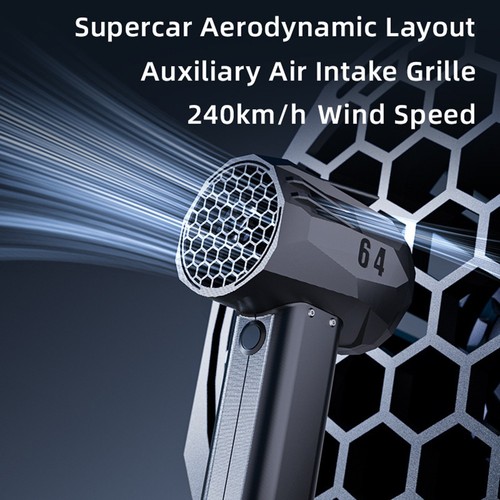 Sleek Carbon Fiber Design Handheld Blower with Excellent Performance Stats - Picture 2 of 8