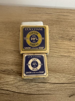 L'Occitane En Provence Shea Soap Verbena Savon Extra Doux Verveine 100 and 50 g