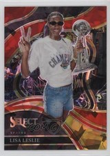 2024 Panini Select WNBA Courtside Red Ice Prizm Lisa Leslie #249 HOF 14ma