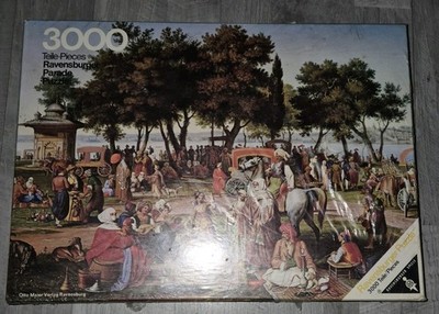   Ravensburger 6255851 Orientalisches Volksfest   3000 Teile Puzzle   Vintage