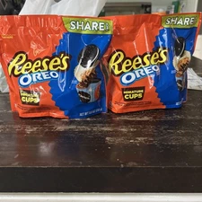 2 pk NEW Share Size Oreo Reese’s Cups 9 Oz Reese Cup Reeses IN HAND Ships Today