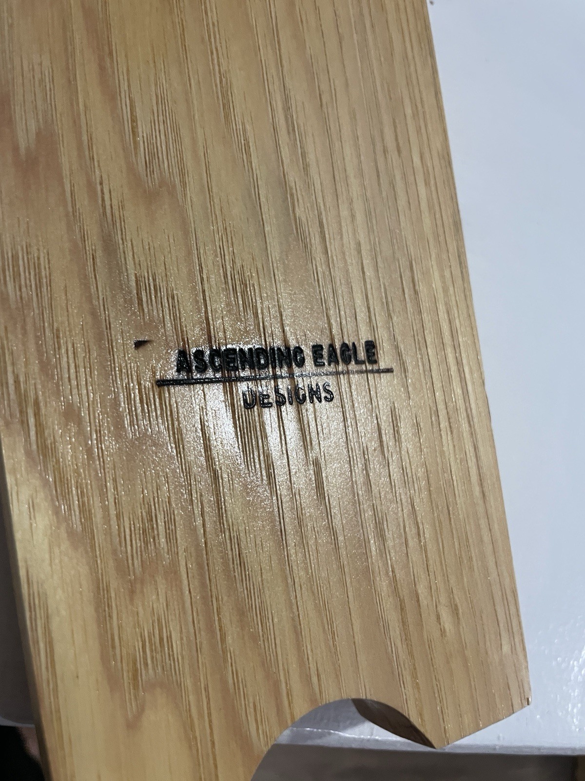 Ascending Eagle Designs Solid Hickory Boot Jack W… - image 4