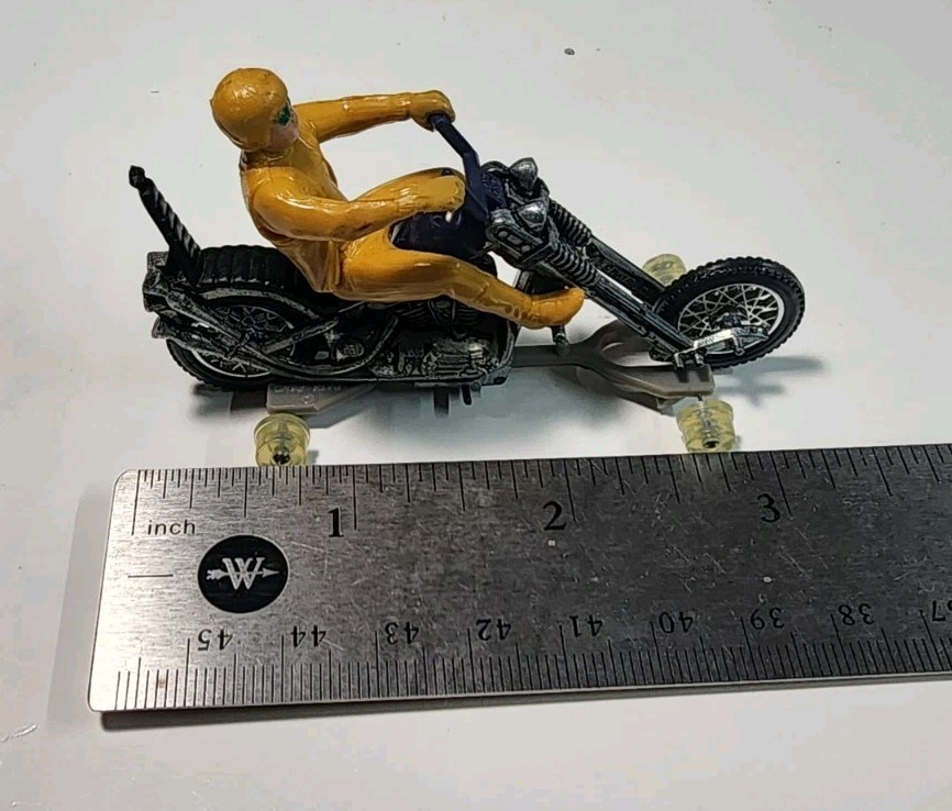 Vintage Hot Wheels Rrrumblers Black/Dk Blue Mean Machine w/Tan