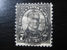 UNITED STATES Sc. #665 scarce used Kansas overprint stamp! SCV $27.50