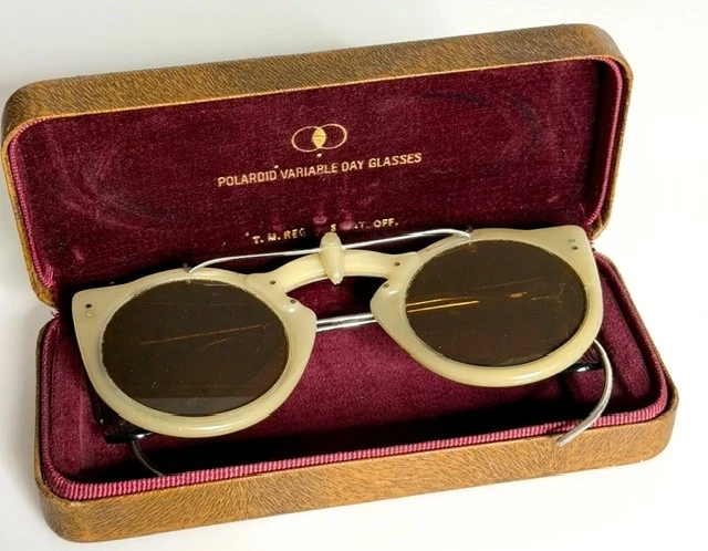 White Vintage Sunglasses for sale | eBay display picture 1