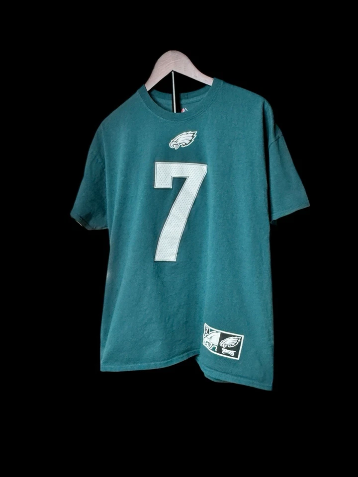 Philadelphia Eagles Sam Bradford #7 NFL Majestic Camiseta Hombre XL Verde 2015 Foto 4 de 4