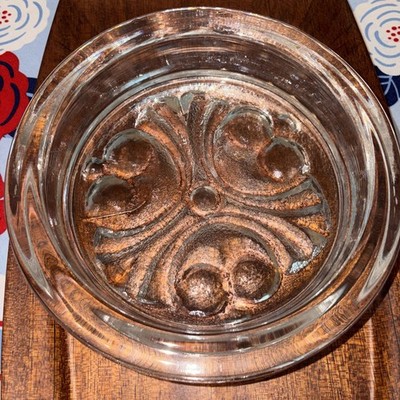 Vintage Riedel Austria Heavy Crystal Bowl W/ Original Label Mid-Century Modern