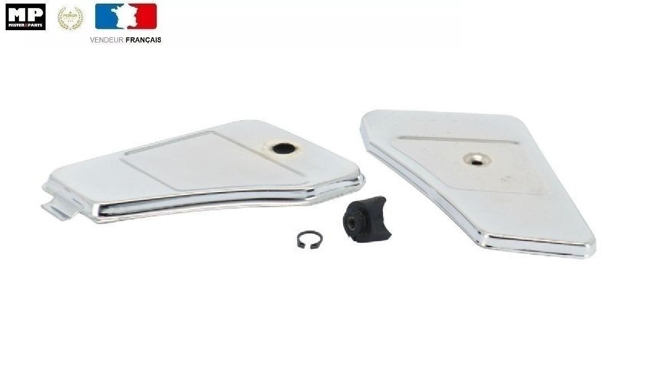 Portes boite outils Peugeot 103 SP MVL cache capotage sous selle cyclomoteur