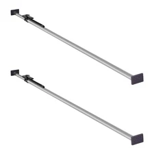 Uimoso Adjustable Ratcheting Cargo Bar 89"-104" Cargo Stabilizer Secure Loads