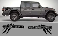 JEEP GLADIATOR logo text banner vinyl decal sticker