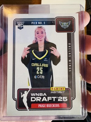 Paige Bueckers Rookie 2025-26 Panini Instant WNBA - Draft Night /67412