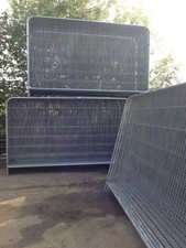 Heras/Harris Fencing. New Panel With A Used Foot + 2 New Clips 100's available