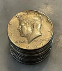 [Lot of 10] 1965-1970 - 40% Silver Kennedy Half Dollar Circulated