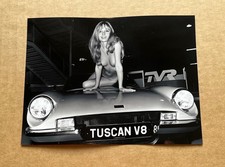 TVR Tuscan V8 Motor Show Press Photograph - Glamour Model